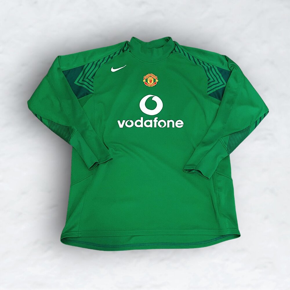 NIKE 2005-06 Manchester United Goalkeeper Men's Jersey Shirt | RARE!